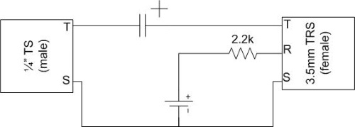 Circuit diagram for amp